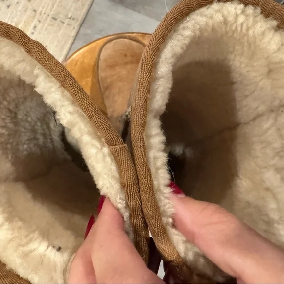 UGG Classic Tall US Women’s Chestnut Boots, size 5, Pre Owned 5815 - Picture 7 of 9